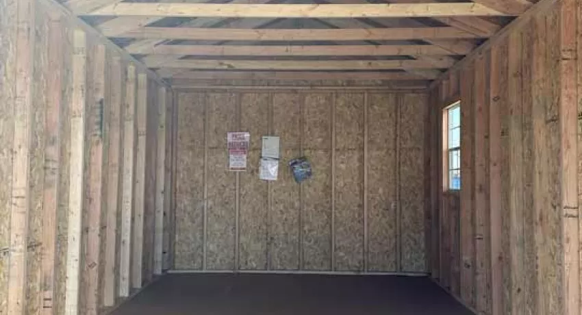 Shed #20 - 12x20 Utility Shed With Garage Package