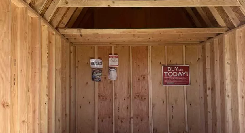 Shed #1 - 10x16 Lofted Barn With 140PSF SnowLoad 