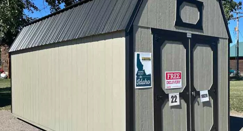 Shed #22 - 10x20 Lofted Barn with 140LBS Snow load