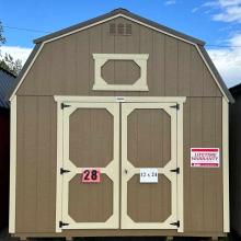 Shed #28 - 12x24 Lofted Barn 