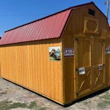 Shed #25 - 10X20 Lofted Barn with 140PSF SnowLoad