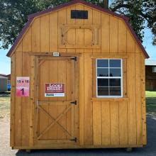 Shed #1 - 10x16 Lofted Barn With 140PSF SnowLoad 