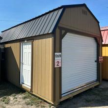 Shed #2 - 12x20 Lofted Barn with Garage Package and 140PSF Snow-load 