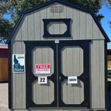 Shed #22 - 10x20 Lofted Barn with 140LBS Snow load