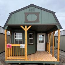 Shed #5 - 12X32 Lofted Barn with Deluxe Package & 140lbs Snow Load