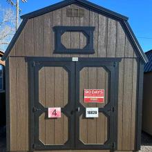 Shed #4 - 10X20 Lofted Barn with 140LBS Snow Load